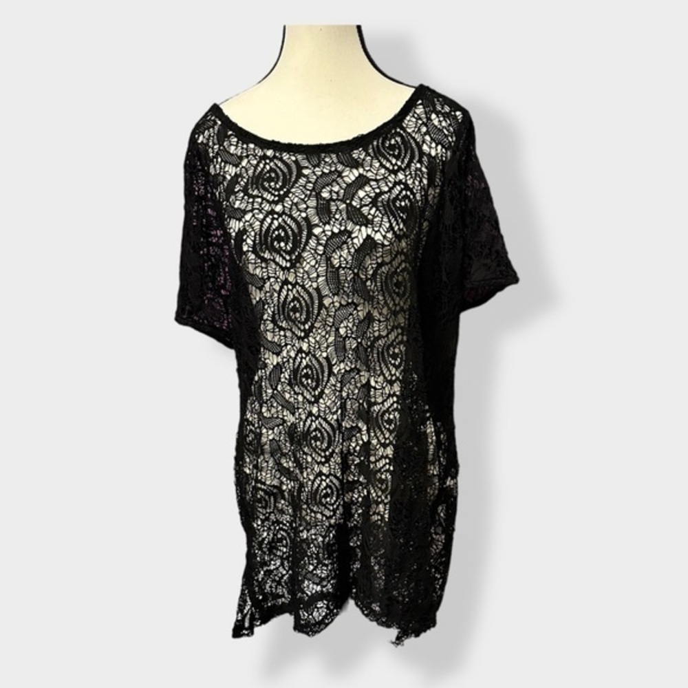 Women’s OS Sheer Lace Top